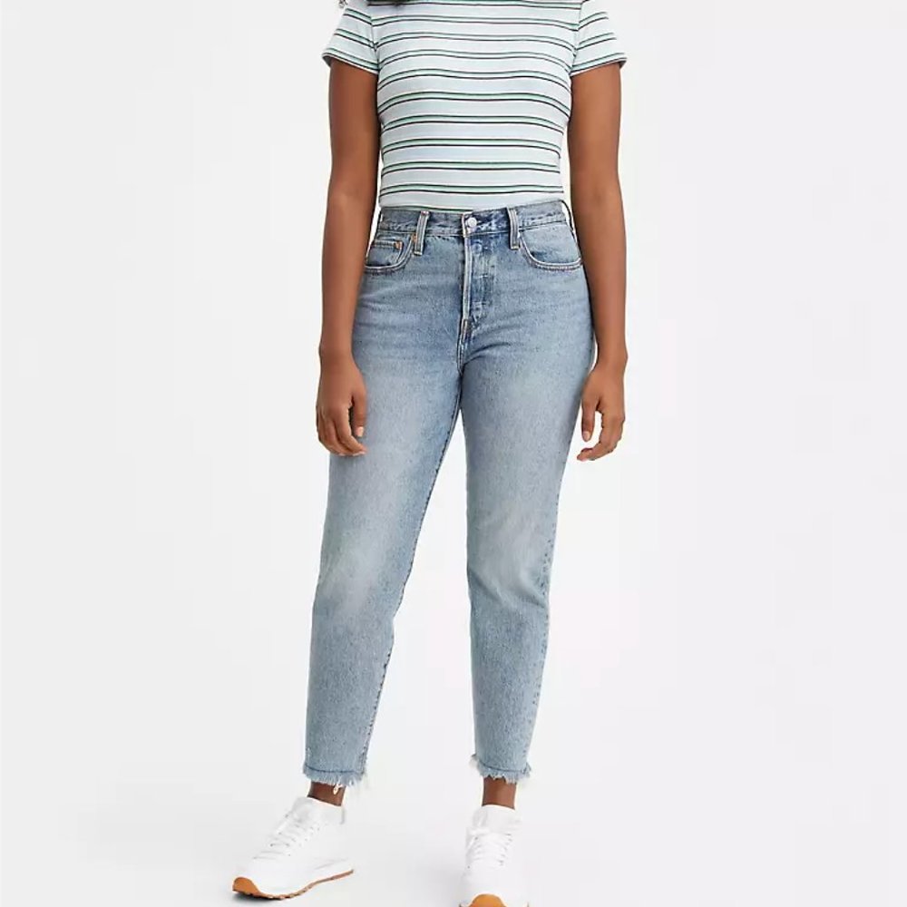 Levi's Wedgie Fit Ankle Jeans